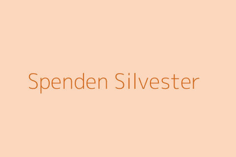 Spenden Silvester